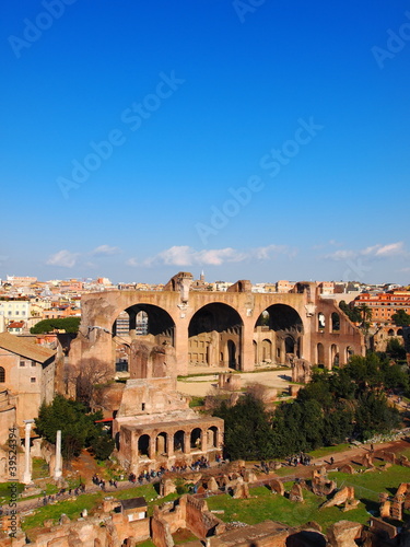 The Roman Forum  Rome  Italy