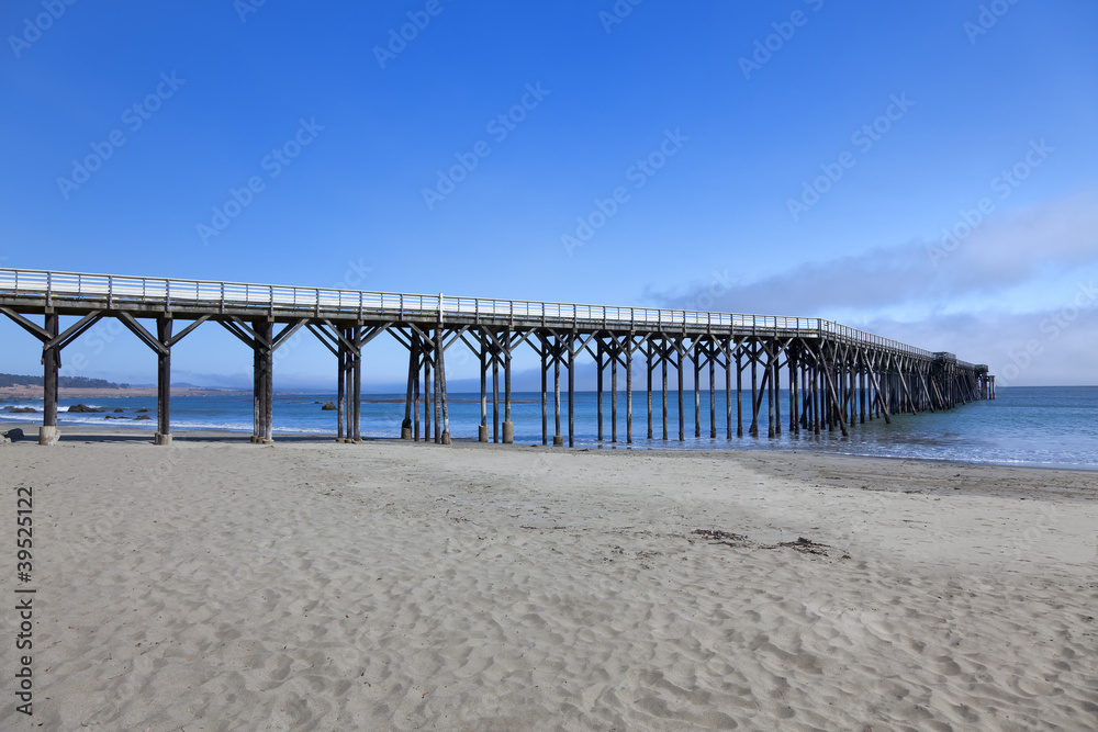 San Simeon Pier - William Randolph Hearst State Beach