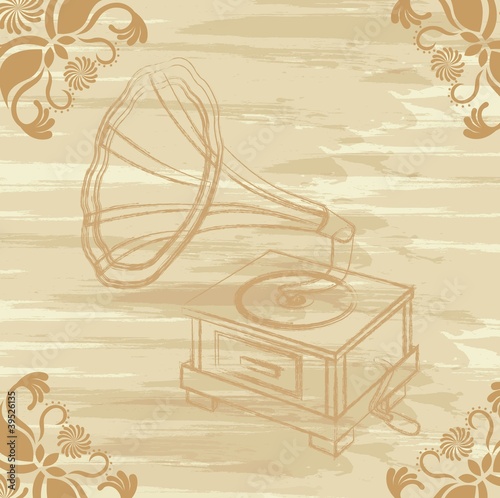 grunge gramophone
