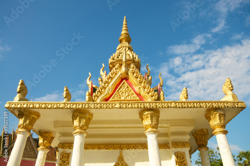Golden Temple in Cambodia