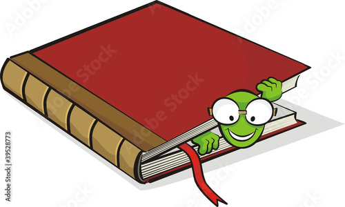 bookworm and book