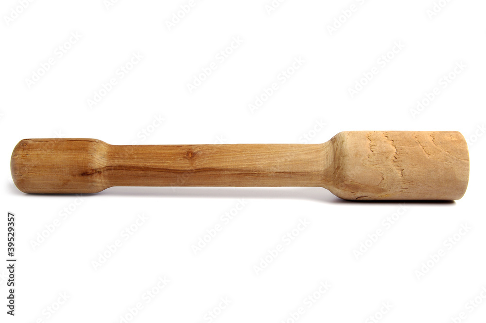 rolling-pin on a white background rolling-pin on a white background