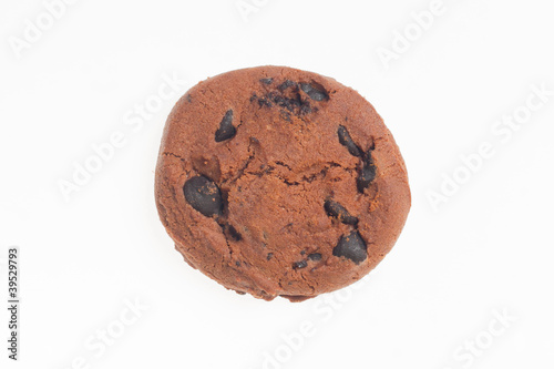 Coockie on a white background
