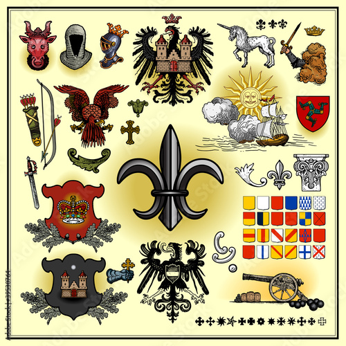 Heraldic elements