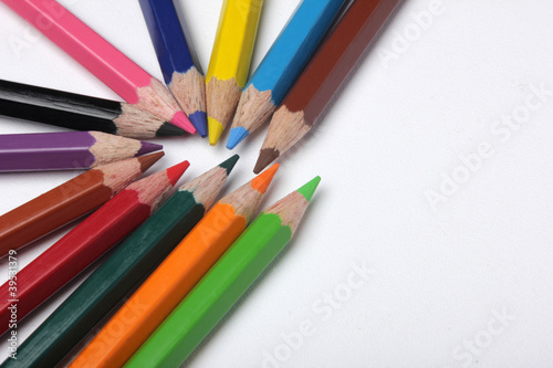 Multicolored pencils