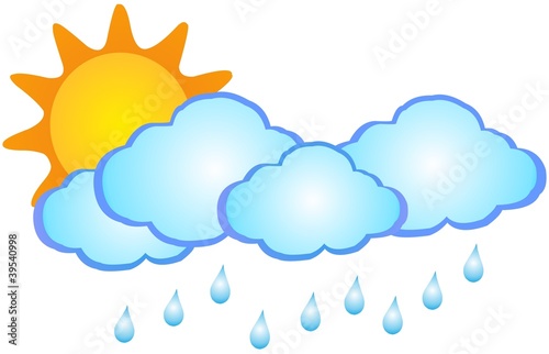 Sonne über den Wolken