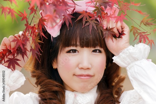 Canvas Print lolita portrait