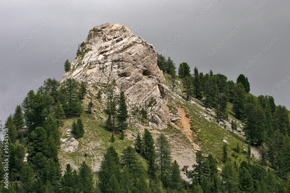 valle di S. Nicolò, cima rocciosa