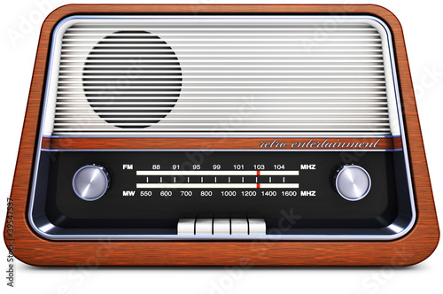 retro radio photo