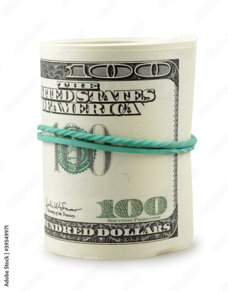 USA dollars isolated USA dollars isolated