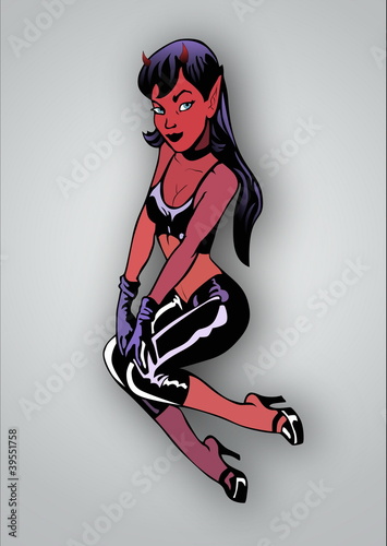 Evil Pinup