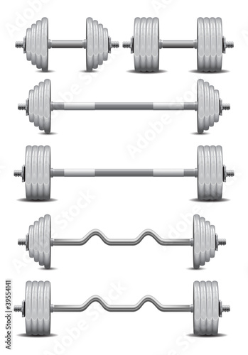 chrome dumbbells