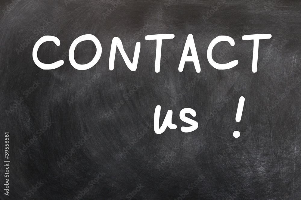 Obraz premium Contact us