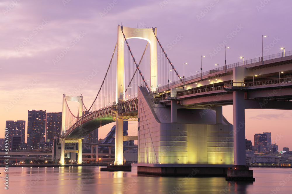 Naklejka premium レインボーブリッジ