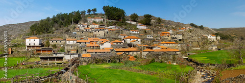 Old moutain village in Portugal photo
