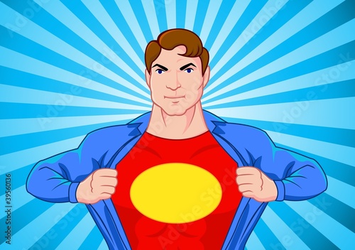 Superhero undercover