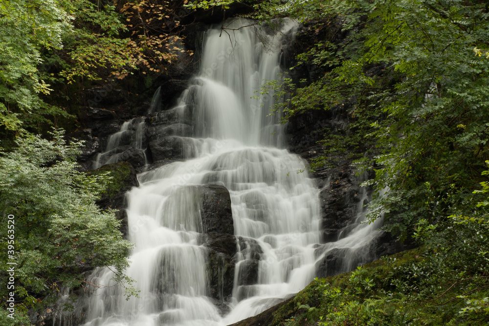 Fototapeta premium A waterfall in central Ireland