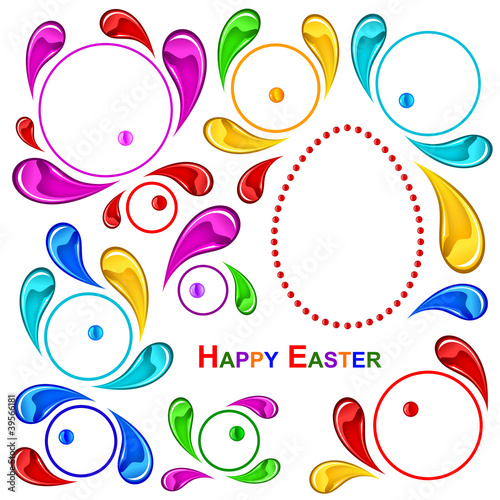 Happy Easter pattern. Happy Easter