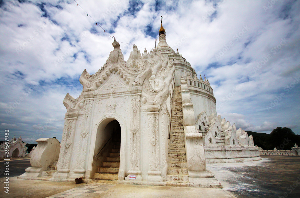 Hsinbyume Paya in Mingun; Myanmar