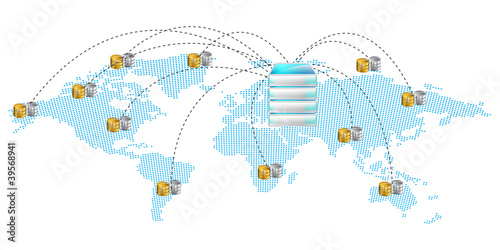 server and data