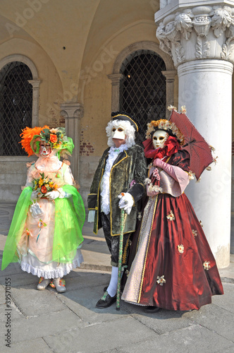 Coppia veneziana 6 e colore- Carnevale Venezia 2012