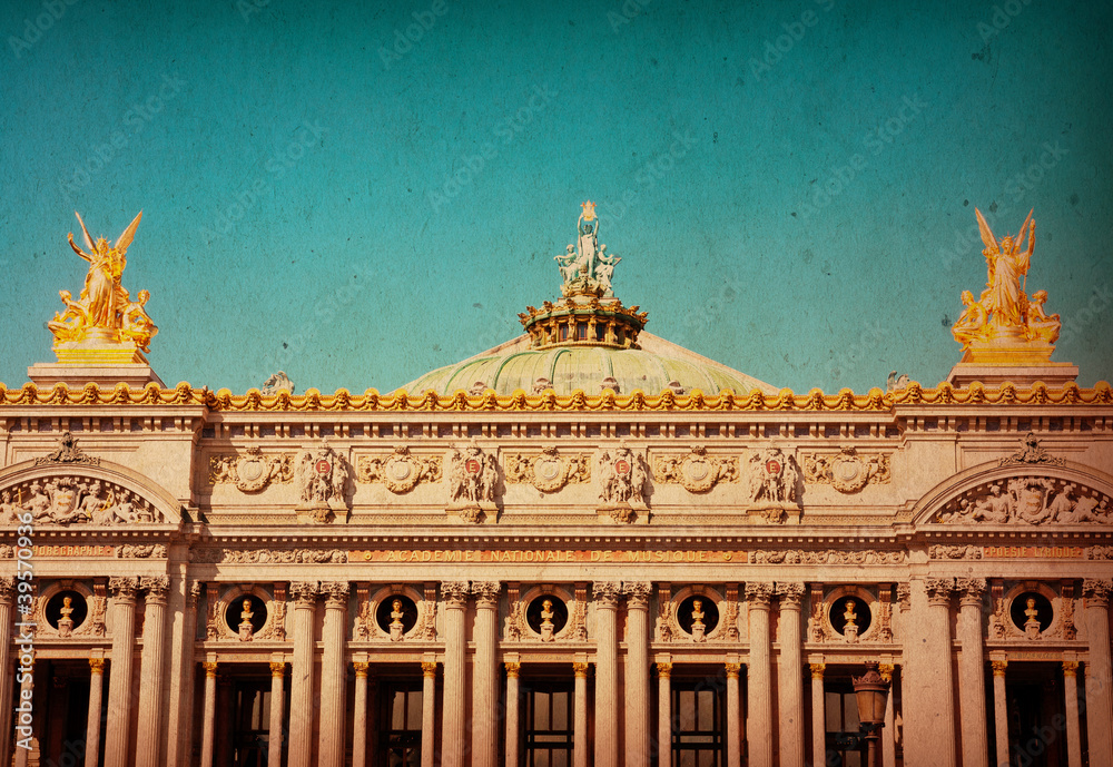 Obraz premium The Opera Garnier in paris