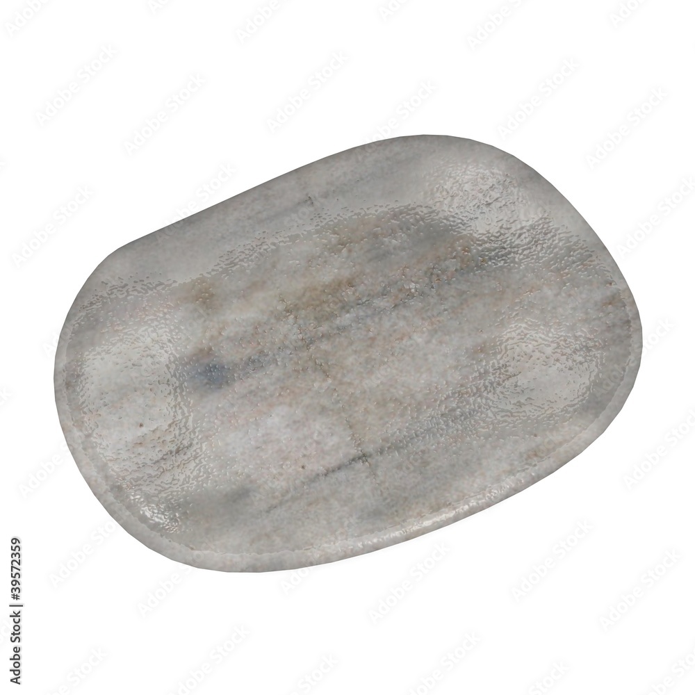 3d render of river stone 3d render of river stone