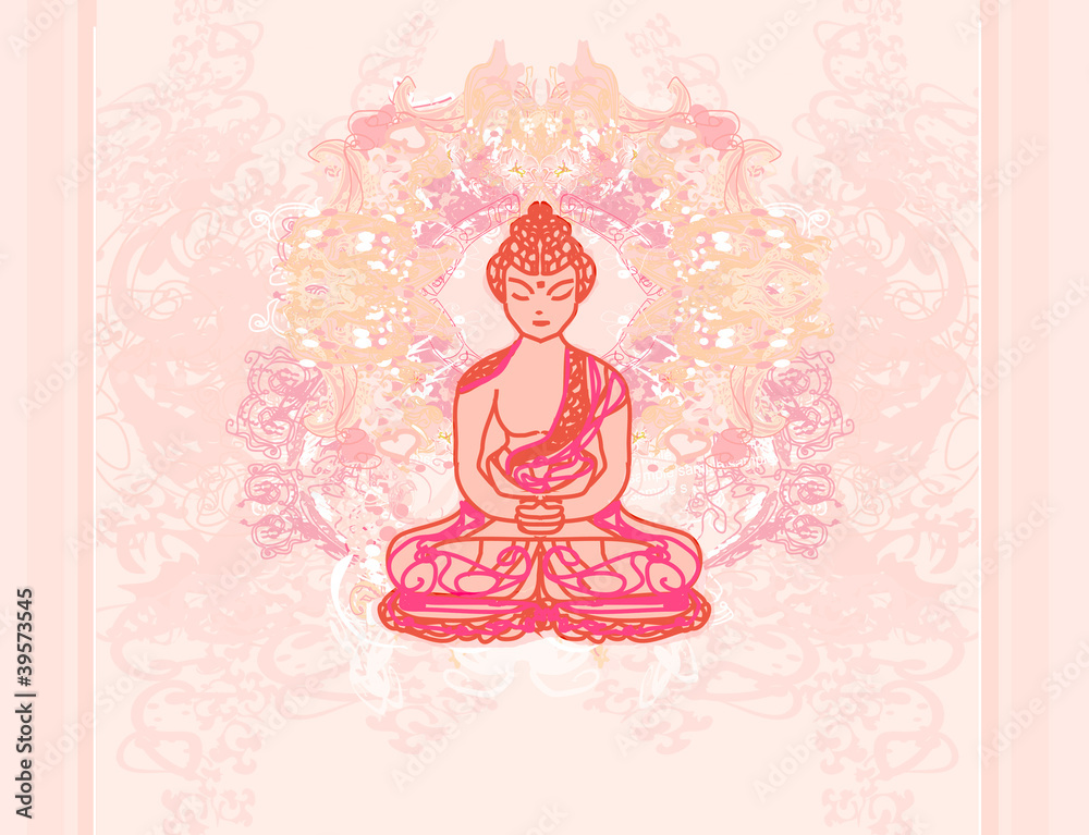 Chinese Traditional Artistic Buddhism Pattern Chinese Traditional Artistic Buddhism Pattern