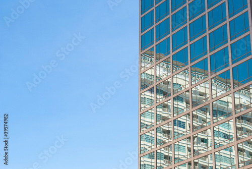 reflection on building