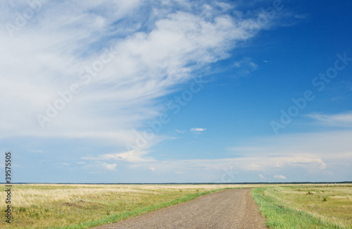 Road to countryside