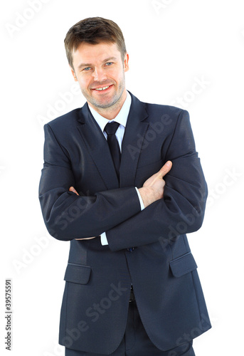 Portrait of a successful mature business man