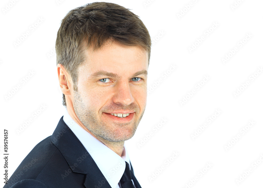 Portrait of a successful mature business man Portrait of a successful mature business man