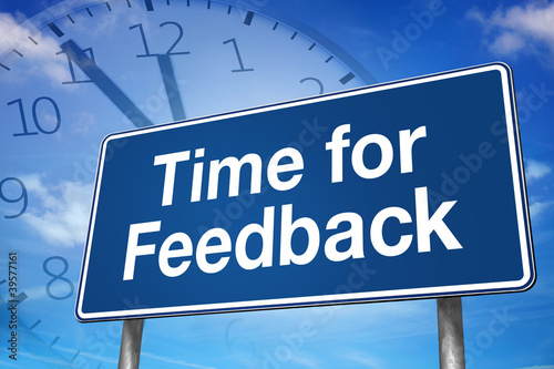 Time for Feedback