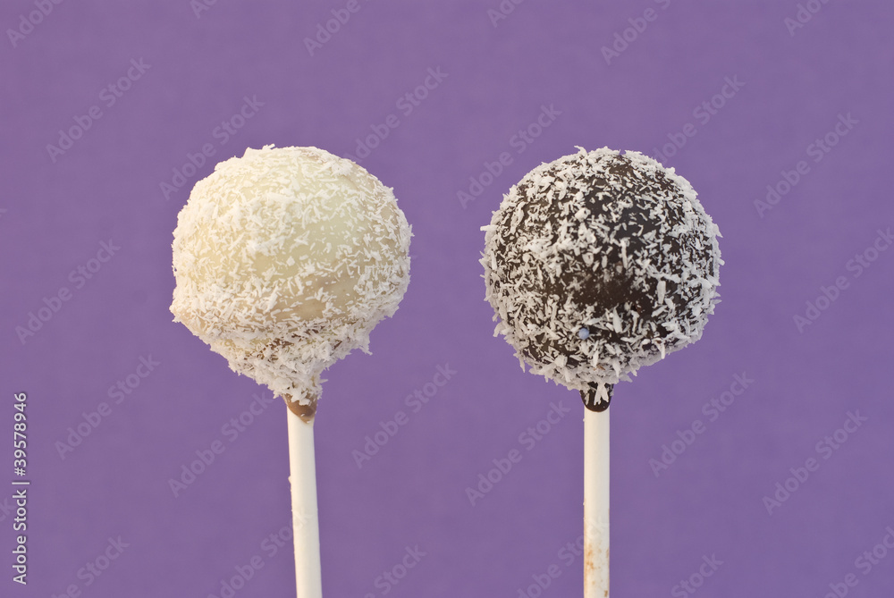 Cake pops. Cake pops.