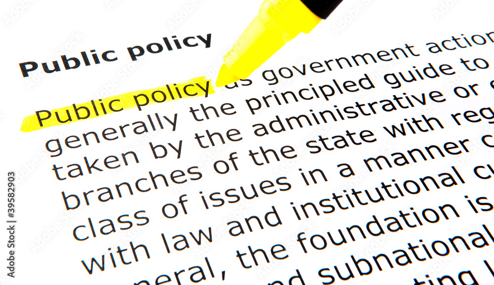 Obraz premium Policy