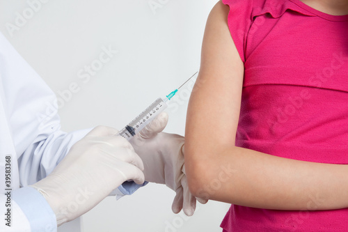 Doctor Giving Patient Injection