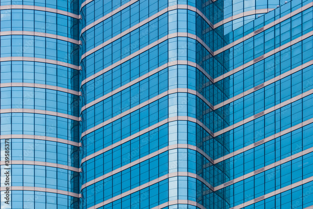mirror glass building mirror glass building