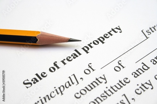 Sale of real property