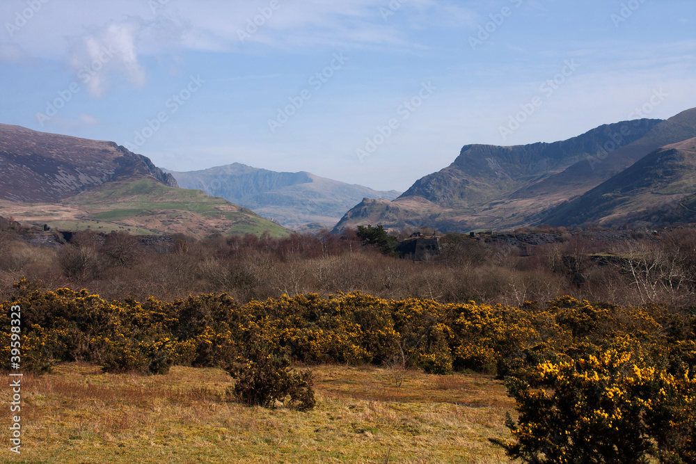 Fototapeta premium view to Snowdon