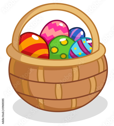 Easter egg basket