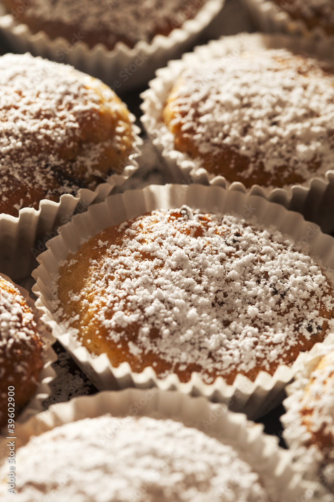 Homemade sugar muffins Homemade sugar muffins