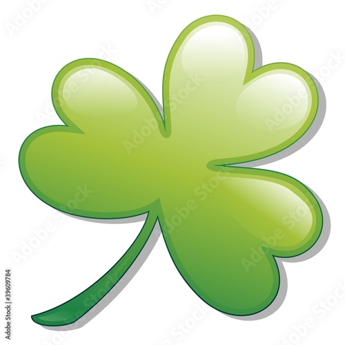Trifoglio-St Patrick's Day Shamrock-Clover-Vector