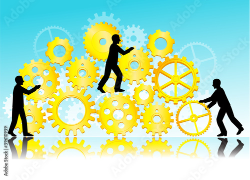 Business teamwork