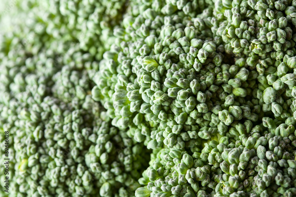 Broccoli texture