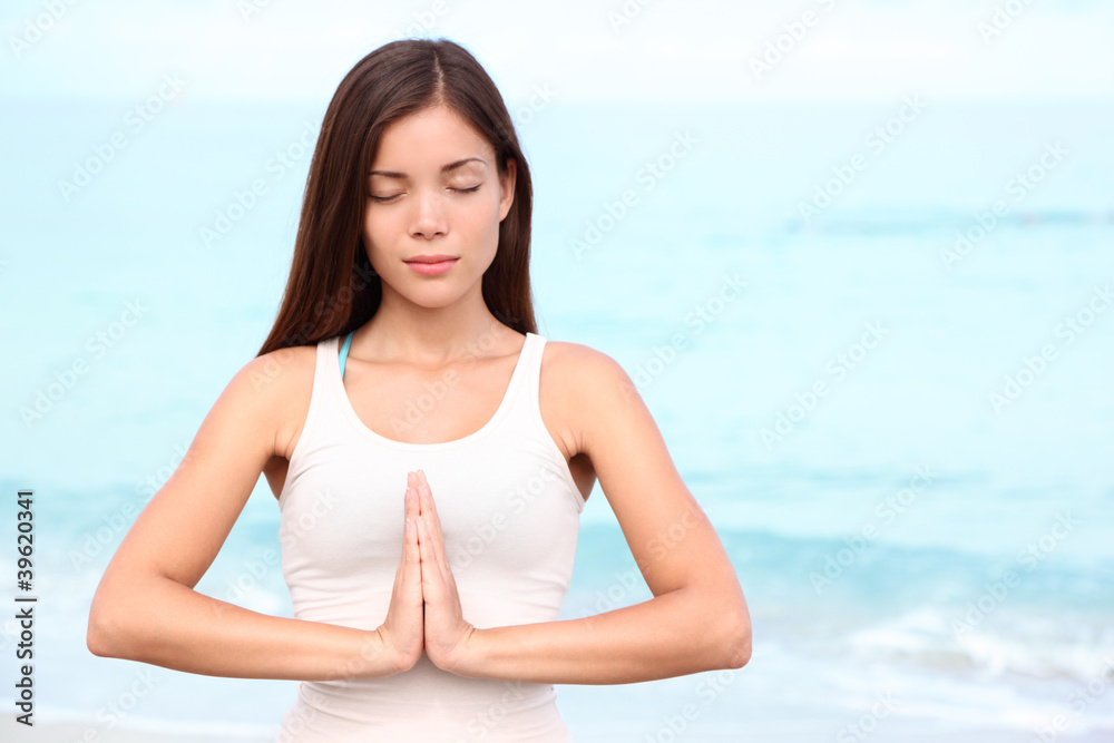 Yoga woman meditation