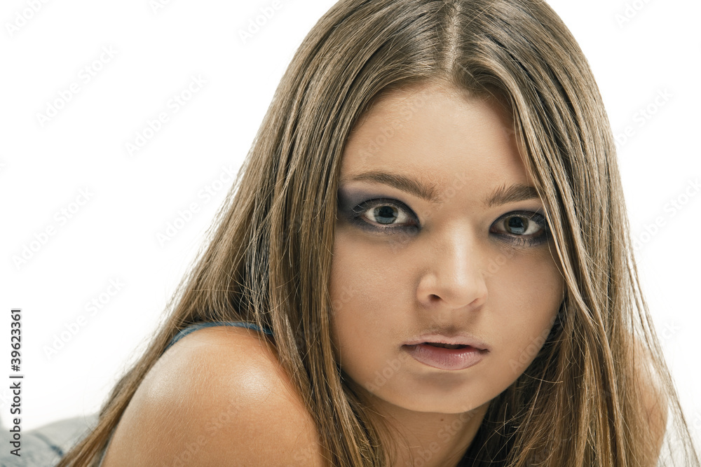 Fototapeta premium Isolated portrait