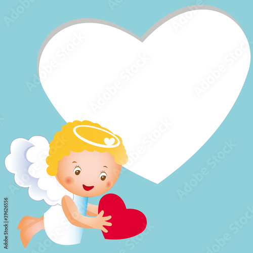 Small cute angel