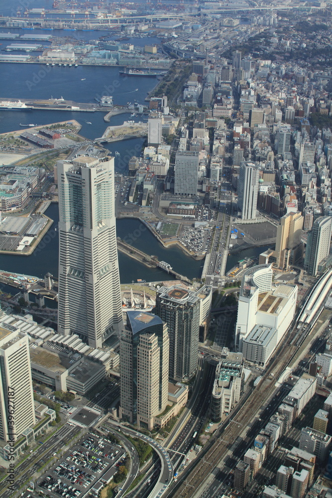 Fototapeta premium Yokohama, Landmark Tower, Japan