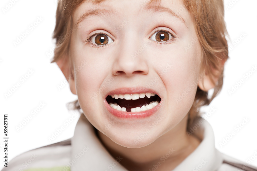 First baby milk or temporary tooth fall out