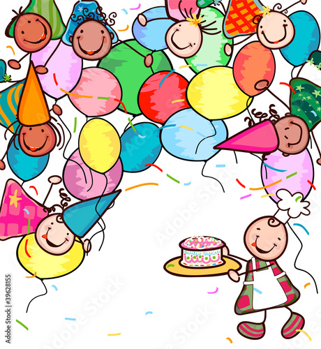 kids smiling